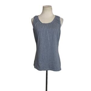 Merona gray sleeveless top size M